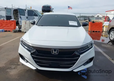2022 Honda Accord Sport z USA, uszkodzony, nr VIN 1HGCV1F37NA037894